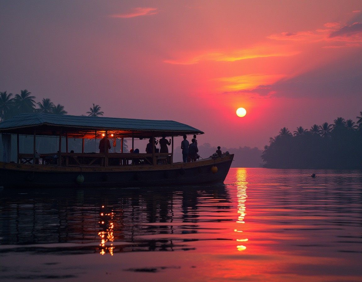 Sunset Cruise Shikara Boating in Alleppey