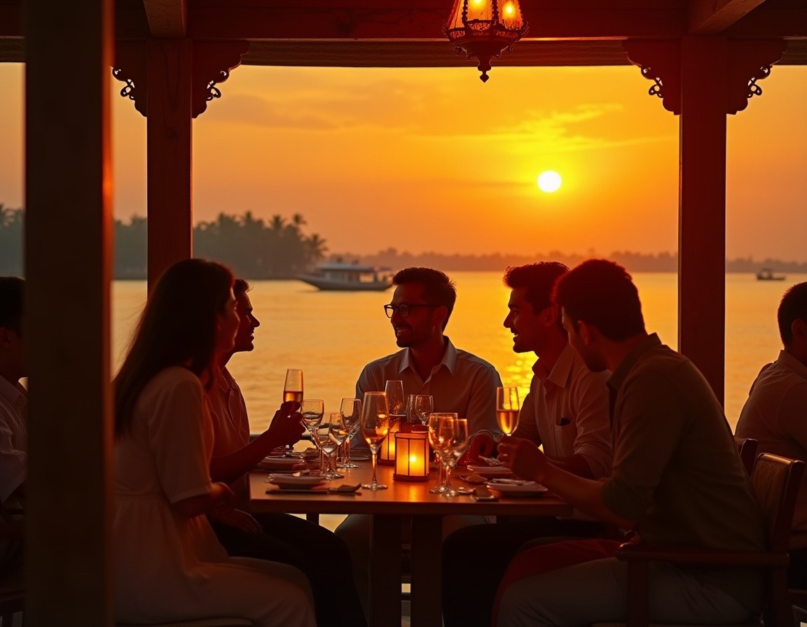 Lunch Cruise Shikara in Alleppey