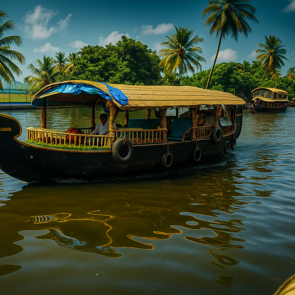 Backwater Bliss Voyage - Shikkara Boat Tour in Alappuzha Backwaters